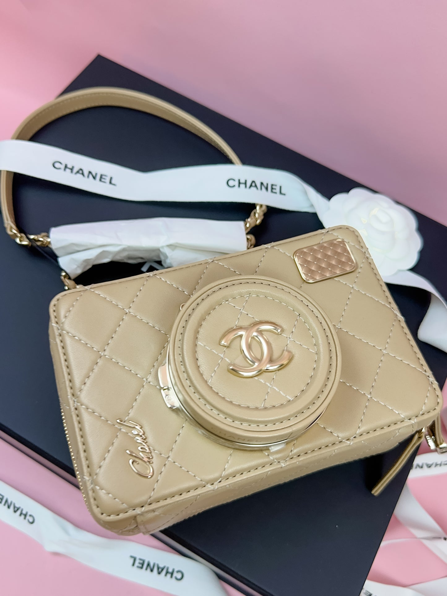 24S Chanel Camera Bag